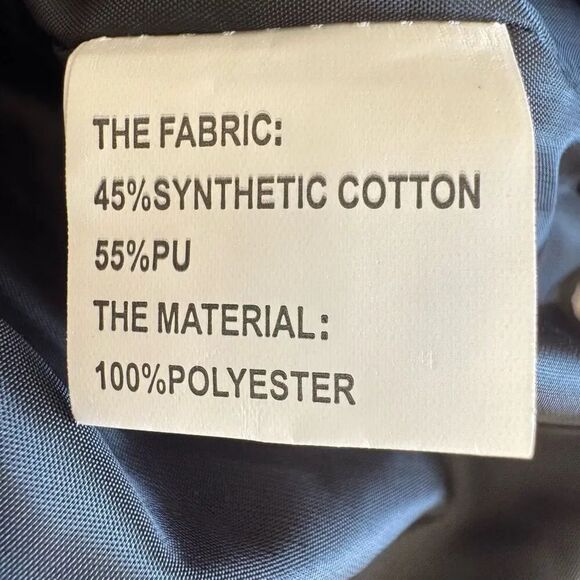 chouyatou Women's Studded Perfect Fit Faux Leather Moto Biker Jacket SZ L - Picture 11 of 14